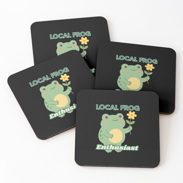 Item preview, Local Frog Enthusiast-  woodland cottagecore designed and sold by CAArtistVenusJ.