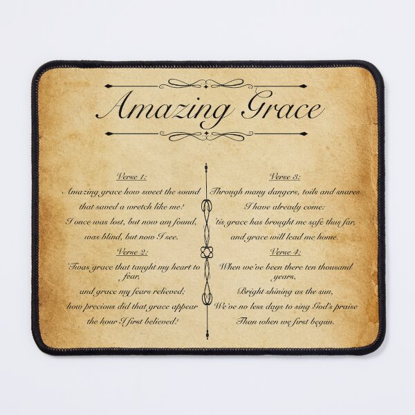 Item preview, Amazing Grace designed and sold by Christian Hymns and Heroes.