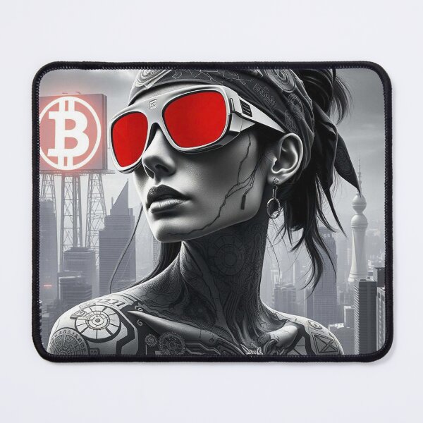 Item preview, Bitcoin Neon Rebel – Crypto Resistance Street Fashion designed and sold by Benito Del Ray.