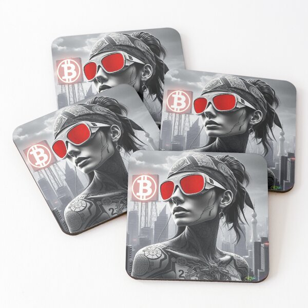 Item preview, Bitcoin Neon Rebel – Crypto Resistance Street Fashion designed and sold by Benito Del Ray.