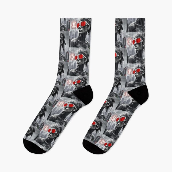 Item preview, Bitcoin Neon Rebel – Crypto Resistance Street Fashion designed and sold by Benito Del Ray.