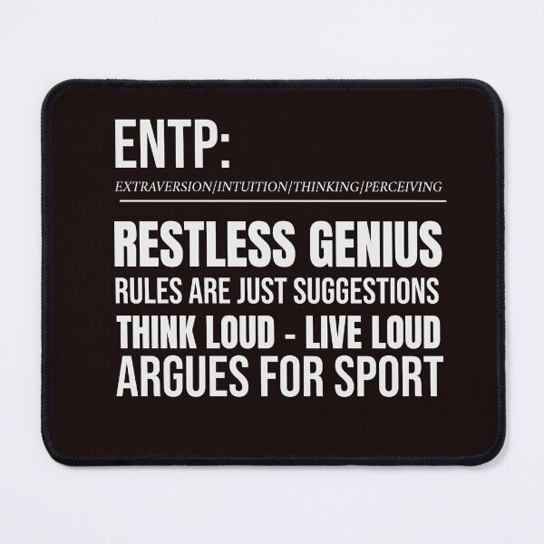 Item preview, ENTP (THE DEBATER) | MBTI PERSONALITY SERIES — DEFINITION EDITION designed and sold by WitLounge.