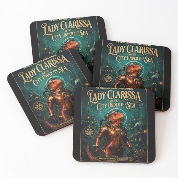 Item preview, Lady Clarissa and the City Under the Sea designed and sold by AikenDrum.