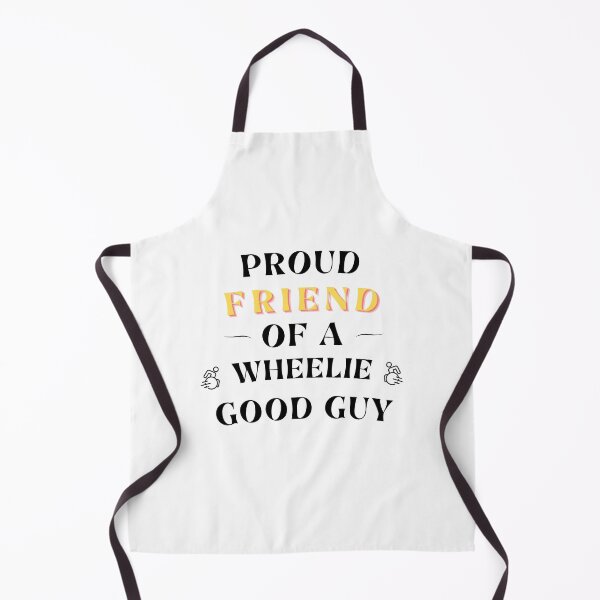 Item preview, Proud Friend of a wheelie good guy – Disability Ally Design | Proud Supporter of the Disability Community (black text) designed and sold by It's Wheelie Cool.