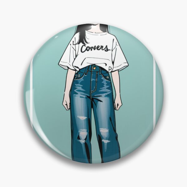 Item preview, Fashion - Elegant woman portrait in white tee designed and sold by AnimeShin.