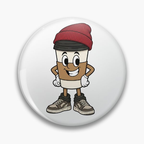 Item preview, Vintage 1930s Cartoon Coffee Mascot Retro Streetwear designed and sold by P4trick98.