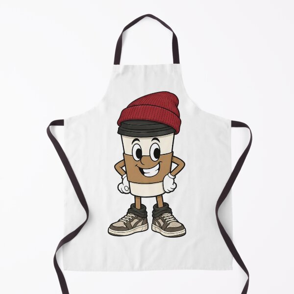 Item preview, Vintage 1930s Cartoon Coffee Mascot Retro Streetwear designed and sold by P4trick98.