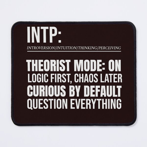 Item preview, INTP (THE ANALYST) | MBTI PERSONALITY SERIES — DEFINITION EDITION designed and sold by WitLounge.
