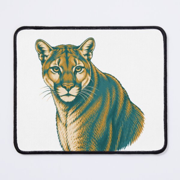 Item preview, Canyon Teal Mountain Lion  designed and sold by TJT-GRAPHIX.