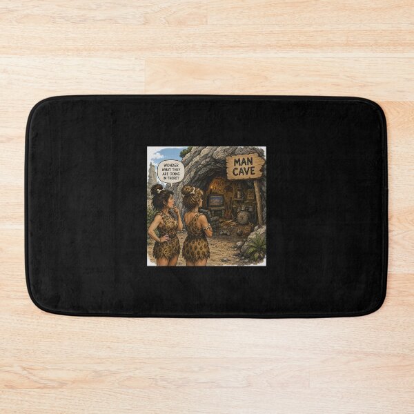 Item preview, Man Cave Evolution Gamer Cave Humour designed and sold by Hornace88studio .