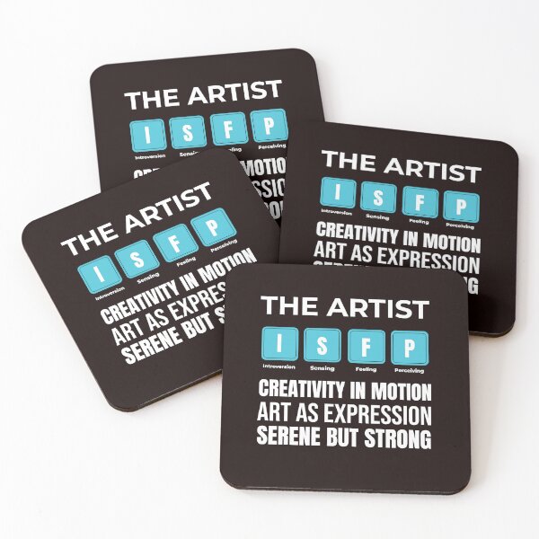 Item preview, ISFP (THE ARTIST) | MBTI PERSONALITY SERIES — PERIODIC TABLE EDITION designed and sold by WitLounge.