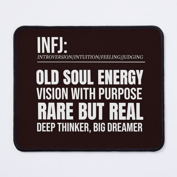 Item preview, INFJ  (THE ADVOCATE) | MBTI PERSONALITY SERIES — DEFINITION EDITION designed and sold by WitLounge.