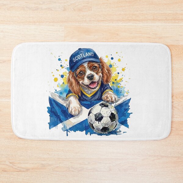 Item preview, Cavalier King Charles Blenheim World Cup Scotland Suppawter designed and sold by The Suppawters.