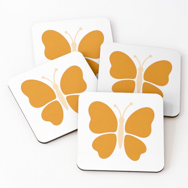 Item preview, Minimalist Orange Butterfly | Simple Nature Icon Design designed and sold by Digital Culture Studio.
