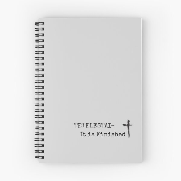 Item preview, TETELESTAI - It is finished  - Shirt Bag Sticker Mug designed and sold by HisDesignCo.