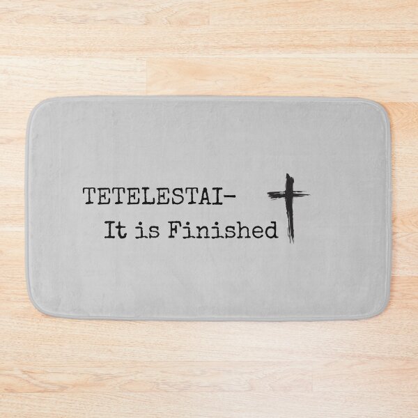 Item preview, TETELESTAI - It is finished  - Shirt Bag Sticker Mug designed and sold by HisDesignCo.