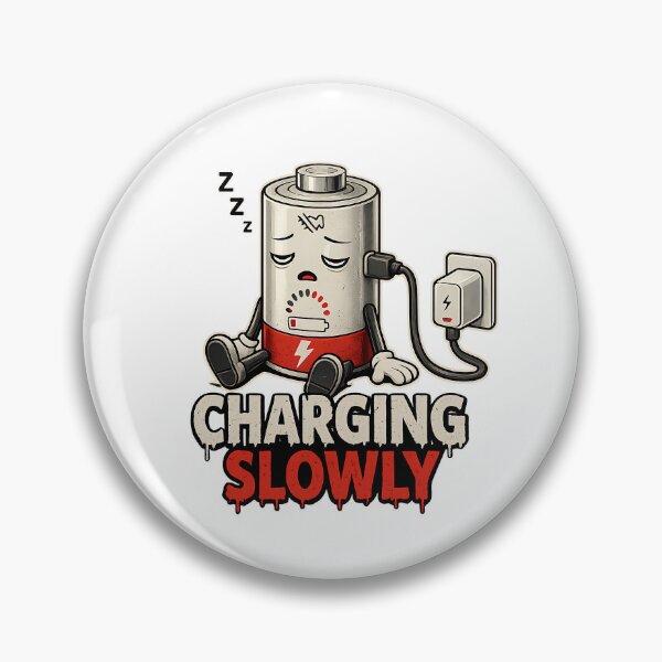 Item preview, Charging Slowly Shirt – Introvert Recovery Mode Tee designed and sold by DesignTeamHub.