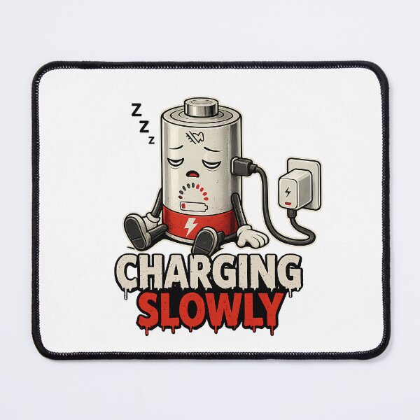 Item preview, Charging Slowly Shirt – Introvert Recovery Mode Tee designed and sold by DesignTeamHub.