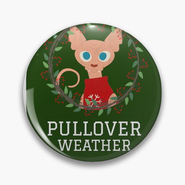 Item preview, funny cute dog wearing winter jumper designed and sold by Hevzy.