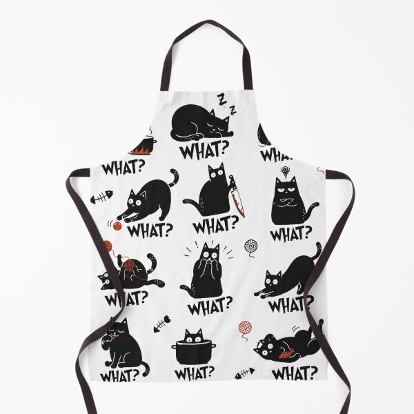Item preview, Funny black cat silhouette - what meme collection designed and sold by SrumbleArt.
