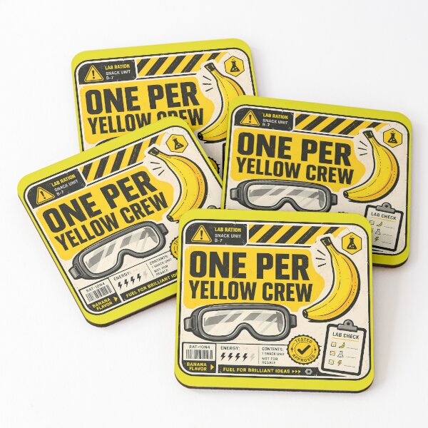 Item preview, Banana Lab Ration Label designed and sold by agearb.