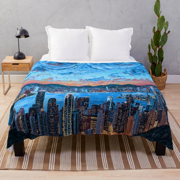 Item preview, Starry Night Over Hong Kong  designed and sold by FlowerSeller1.