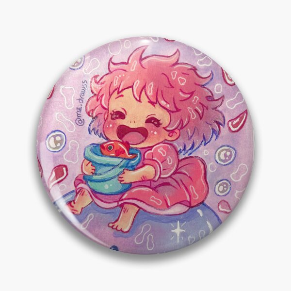 Item preview, Ponyo with a Jellyfish designed and sold by MzDrawss.