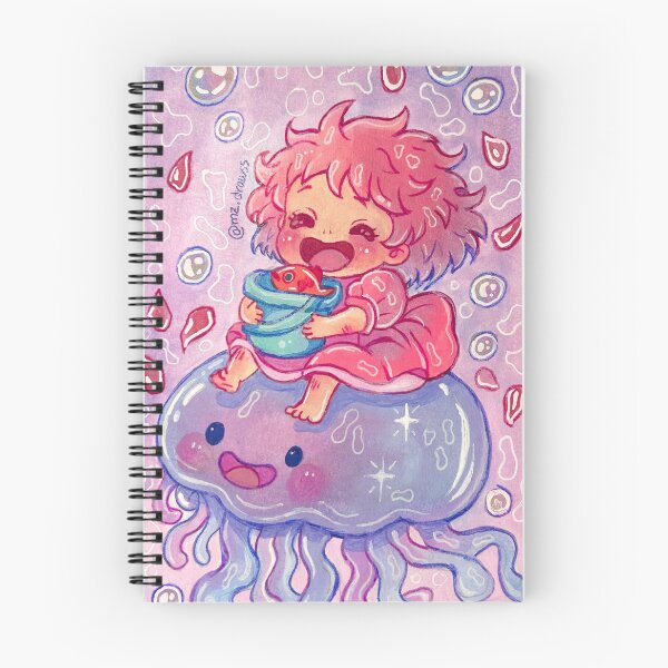 Item preview, Ponyo with a Jellyfish designed and sold by MzDrawss.