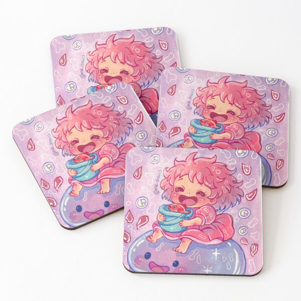 Item preview, Ponyo with a Jellyfish designed and sold by MzDrawss.