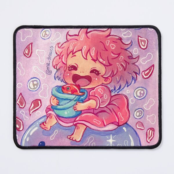 Item preview, Ponyo with a Jellyfish designed and sold by MzDrawss.