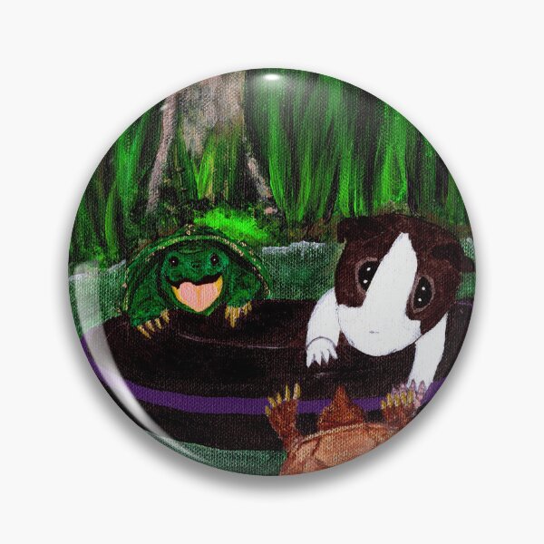 Item preview, Guinea Pig Snapshot - Thorfy Tubing with Turtles designed and sold by Guinea Pigs and Books.