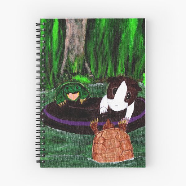Item preview, Guinea Pig Snapshot - Thorfy Tubing with Turtles designed and sold by Guinea Pigs and Books.
