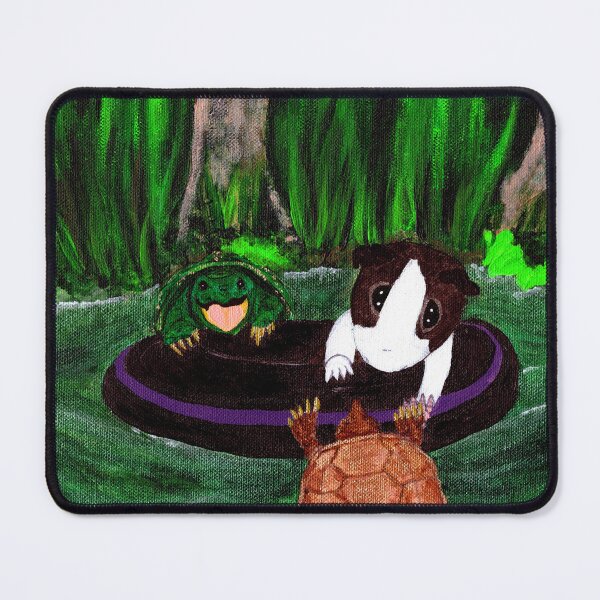 Item preview, Guinea Pig Snapshot - Thorfy Tubing with Turtles designed and sold by Guinea Pigs and Books.