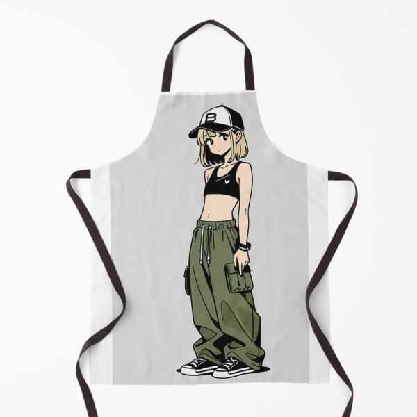 Item preview, Fashion - ensemble woman crop cargo designed and sold by AnimeShin.