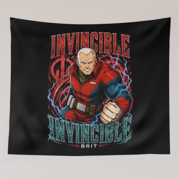 Item preview, invincible brit designed and sold by superhetero.