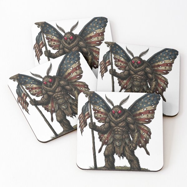 Item preview, AMERICAN MOTHMAN designed and sold by APEXALIEN.