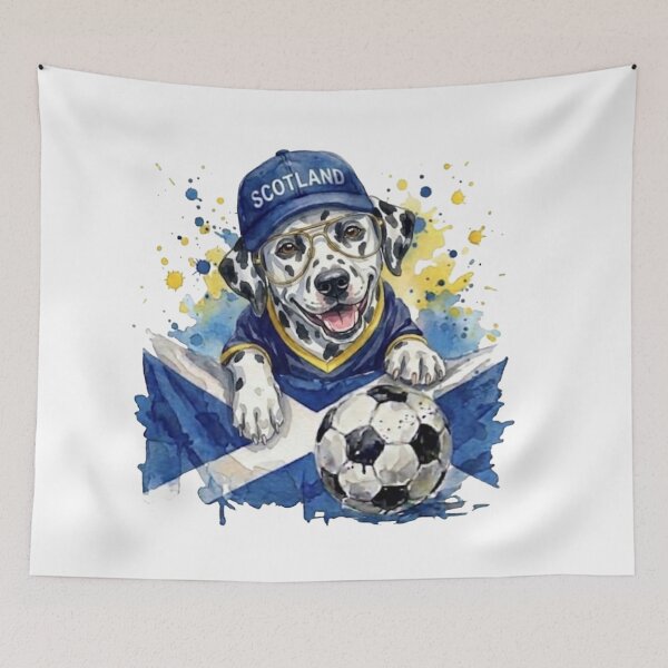 Item preview, Dalmatian World Cup Scotland Suppawter designed and sold by The Suppawters.
