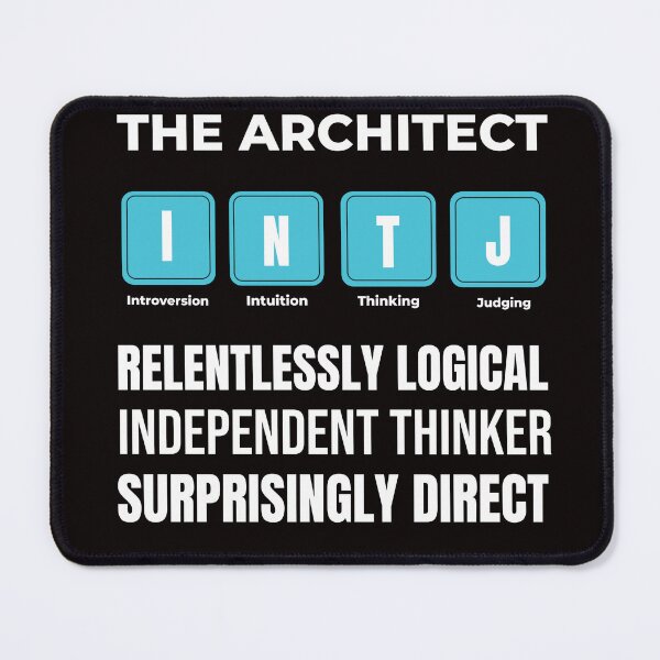 Item preview, INTJ  (THE ARCHITECT) | MBTI PERSONALITY SERIES — PERIODIC TABLE EDITION designed and sold by WitLounge.