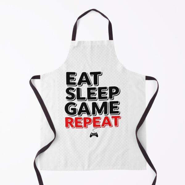Item preview, Eat Sleep Game Repeat Bold Gamer Text Shirt designed and sold by Petringo.
