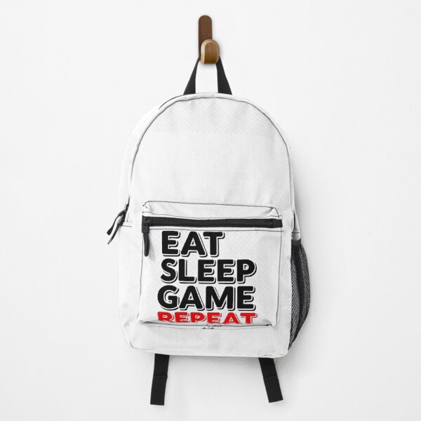 Item preview, Eat Sleep Game Repeat Bold Gamer Text Shirt designed and sold by Petringo.