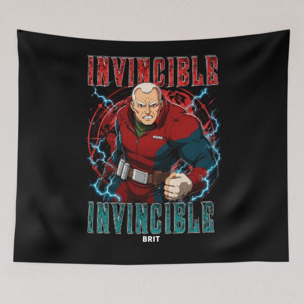 Item preview, invincible brit designed and sold by superhetero.