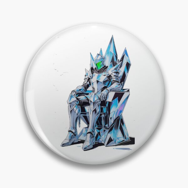Item preview, Chrome Throne Knight designed and sold by Dhenin Studio.