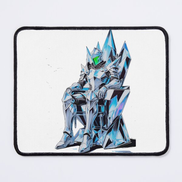 Item preview, Chrome Throne Knight designed and sold by Dhenin Studio.