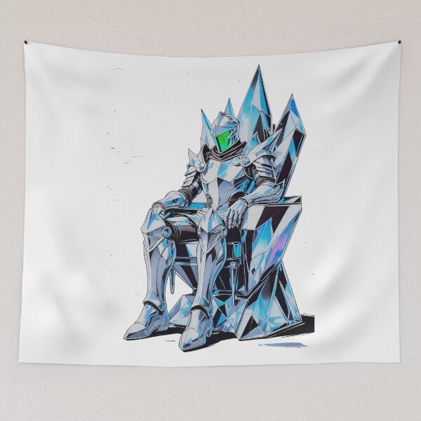 Item preview, Chrome Throne Knight designed and sold by Dhenin Studio.
