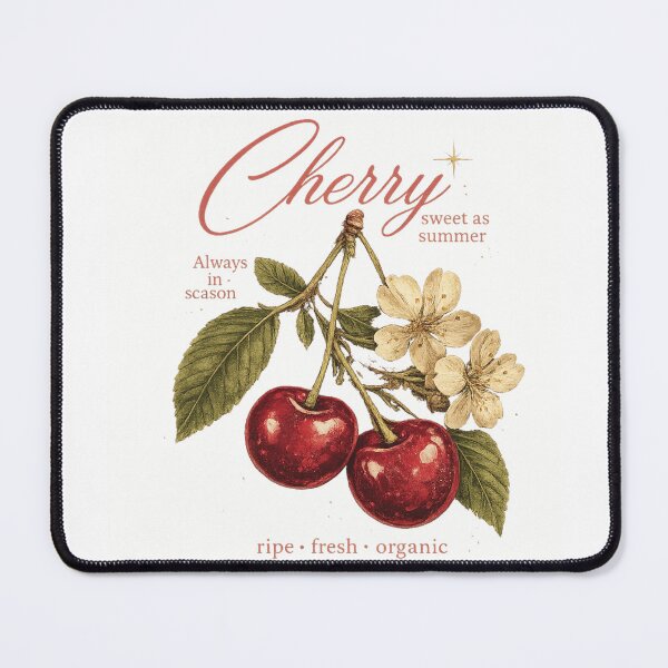 Item preview, Vintage Cherry Sweet As Summer Botanical Illustration designed and sold by ZENVIRART.