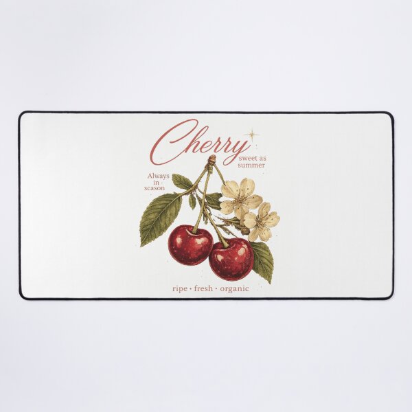 Item preview, Vintage Cherry Sweet As Summer Botanical Illustration designed and sold by ZENVIRART.