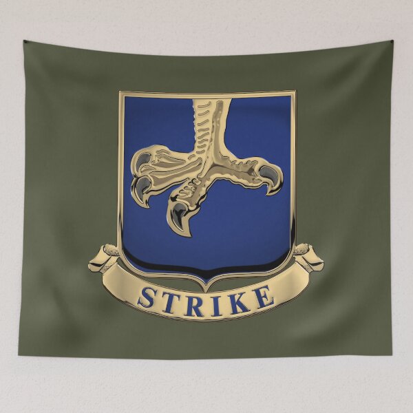 Item preview, 502nd Infantry Regiment - 502 IR Unit Insignia over White Leather designed and sold by Serge Averbukh Art Studio.