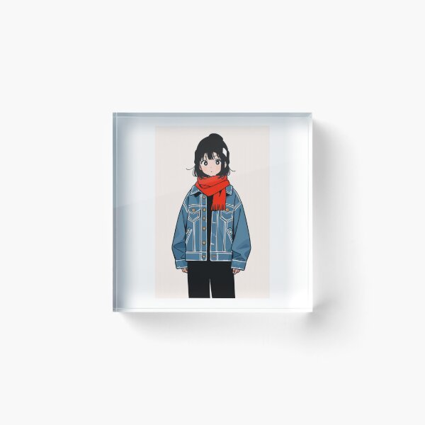 Item preview, Fashion - ensemble woman denim jacket designed and sold by AnimeShin.