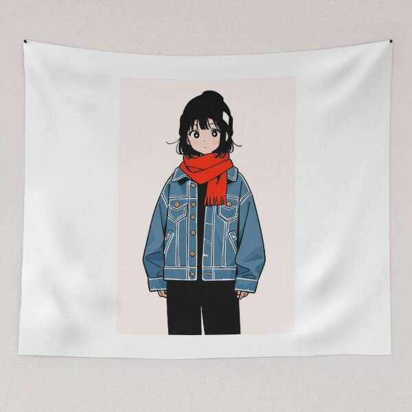 Item preview, Fashion - ensemble woman denim jacket designed and sold by AnimeShin.