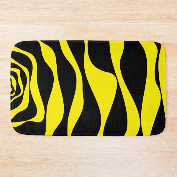 Item preview, Ebb and Flow 4 in Black and Yellow designed and sold by LAEC-Shop.